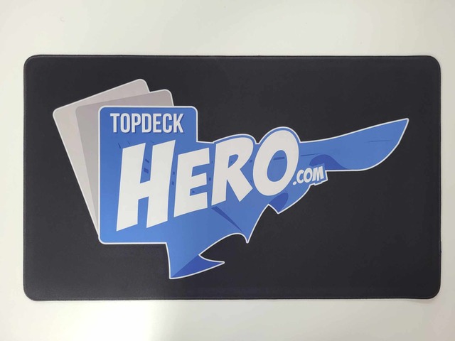 TopDeck Hero Merchandise - Stitched Playmat